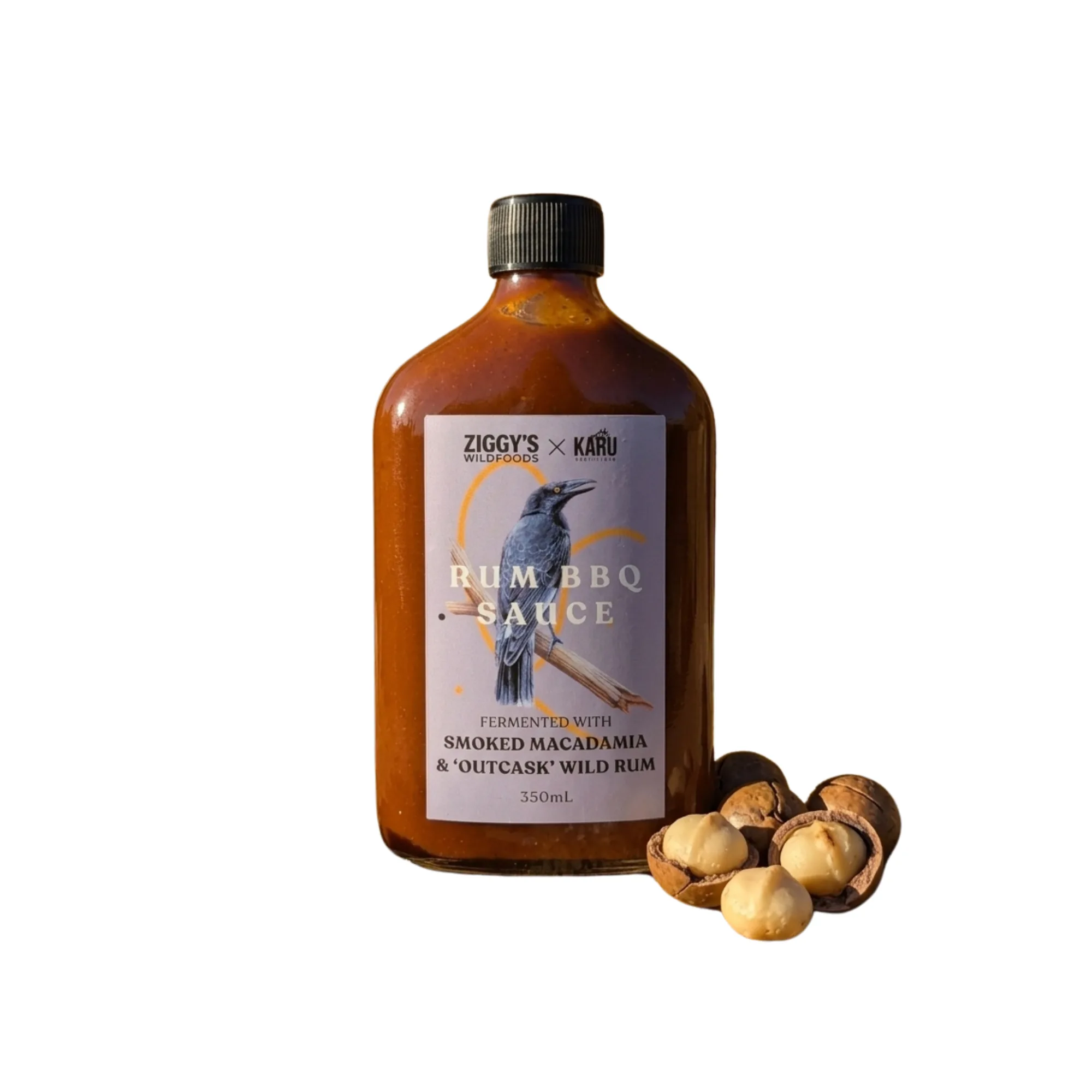 BBQ Sauce - Smoked Macadamia & Outcask Rum — image 1 of 4