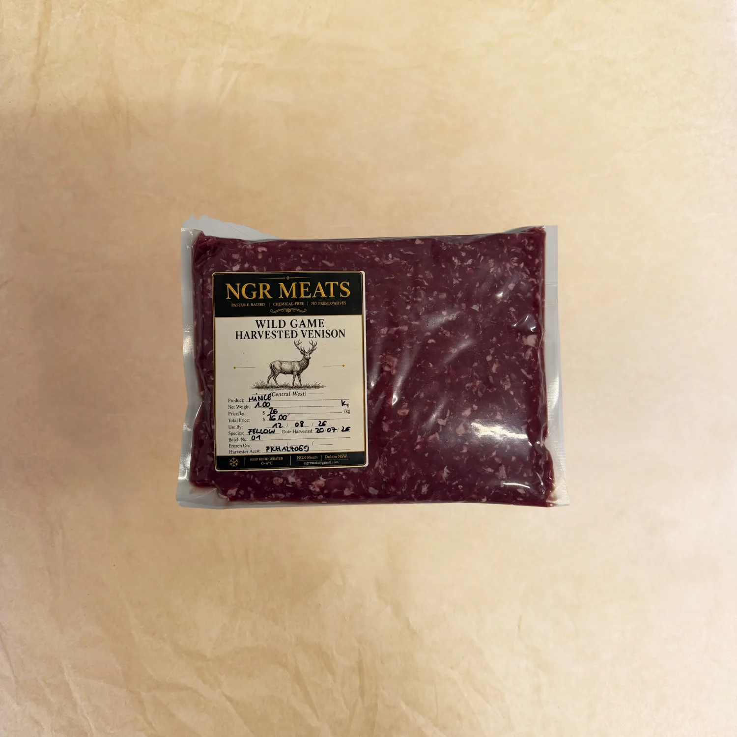 Venison Mince - Wild