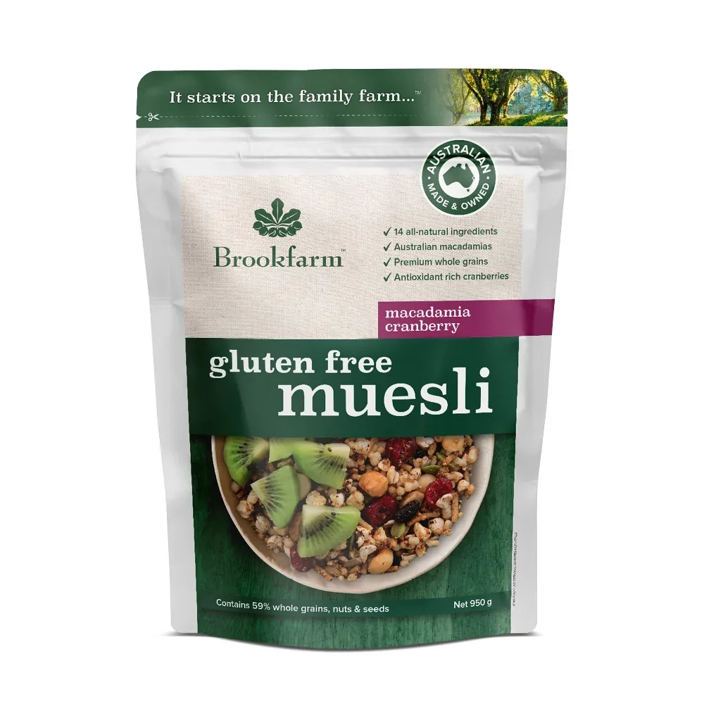 Macadamia Cranberry Gluten Free Muesli — image 1 of 3