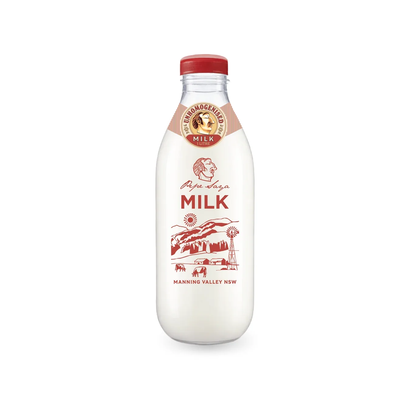 Milk - Unhomogenised, 1L