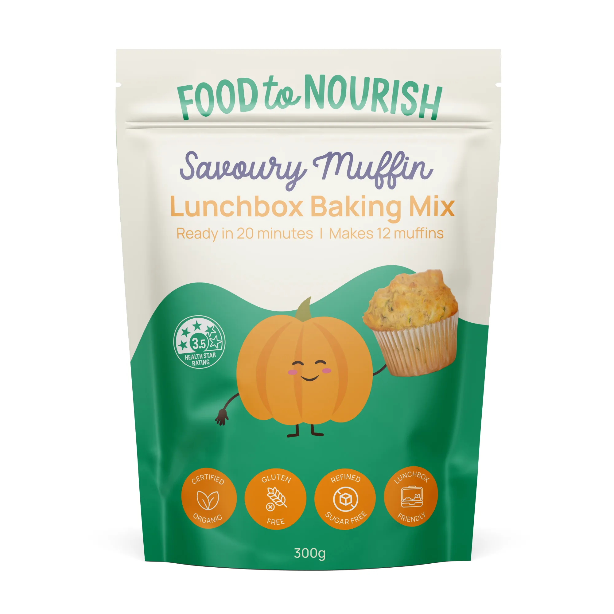 Lunchbox Baking Mix - Savoury Muffin, 300g — image 1 of 2
