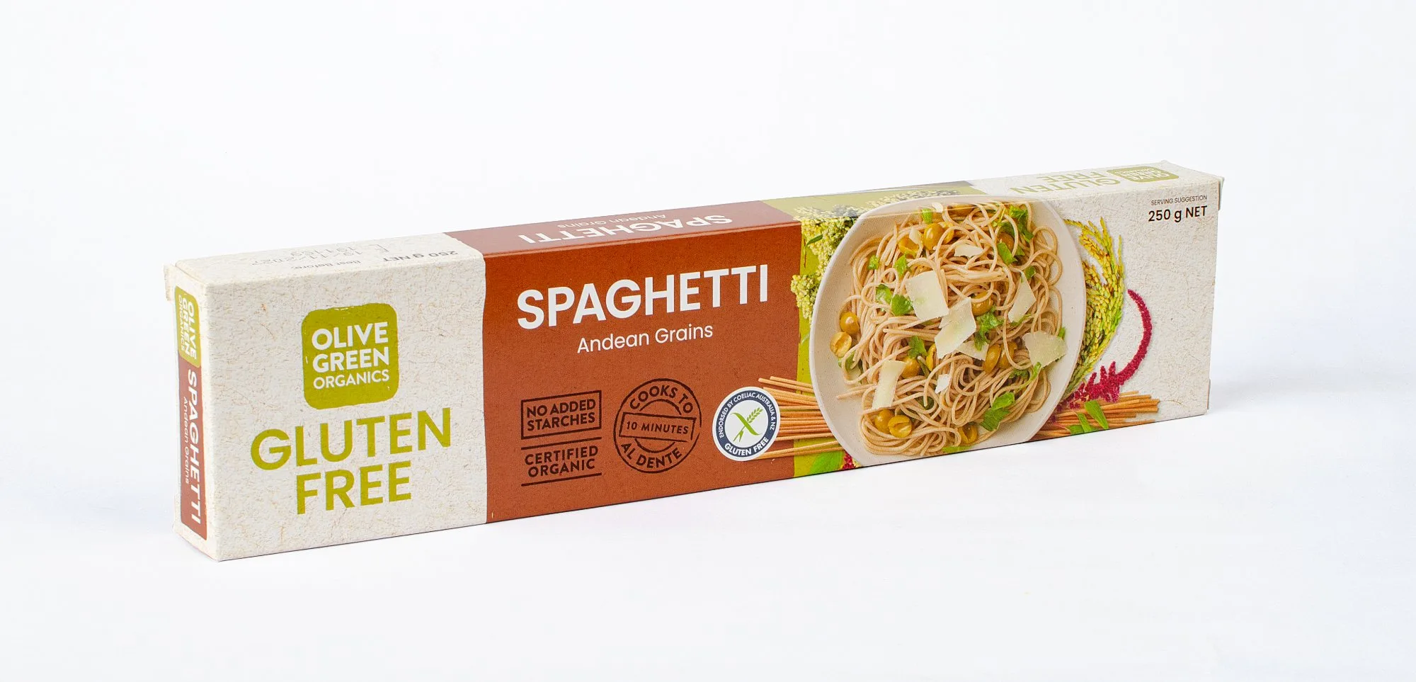 Spaghetti - Organic 3 Grain, Gluten Free, 2 x 250g — image 1 of 3