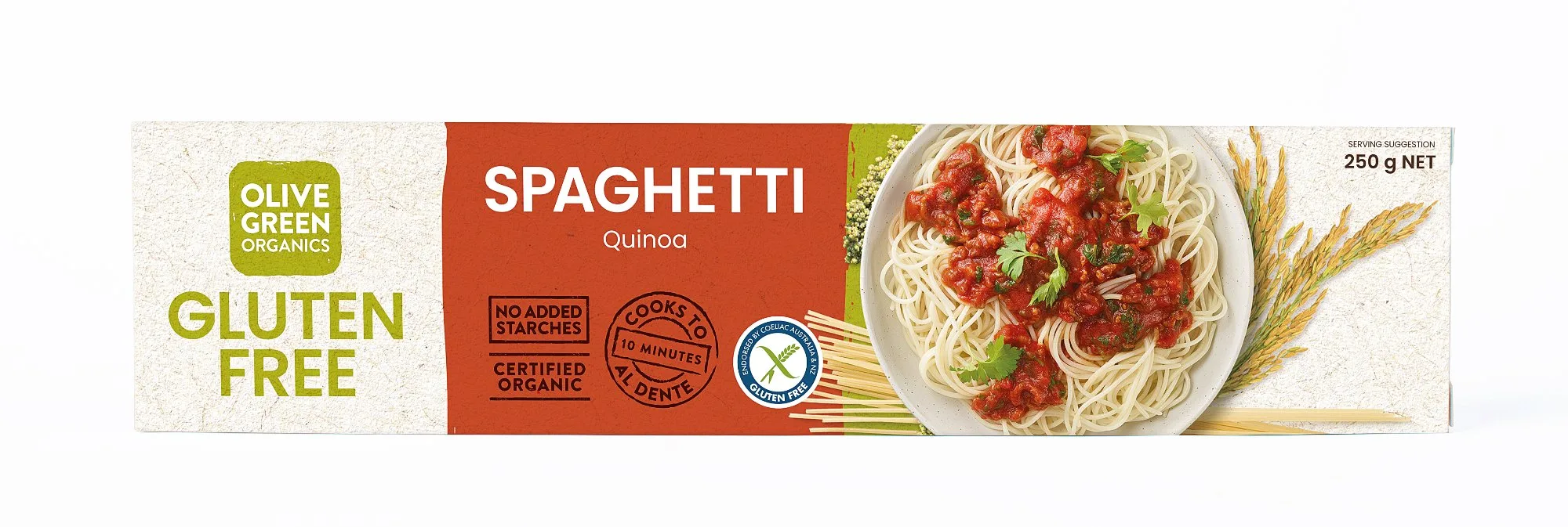Spaghetti - Organic Gluten Free, Quinoa & Rice, 2 x 250g — image 1 of 3