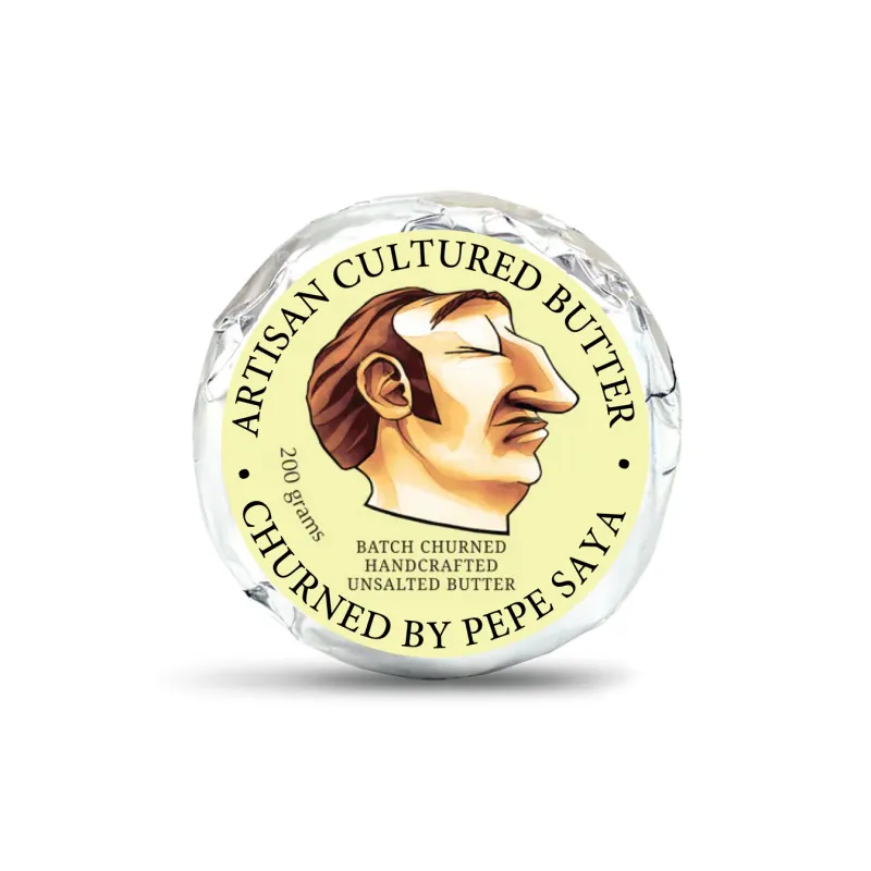 Butter - Unsalted Cultured, 200g