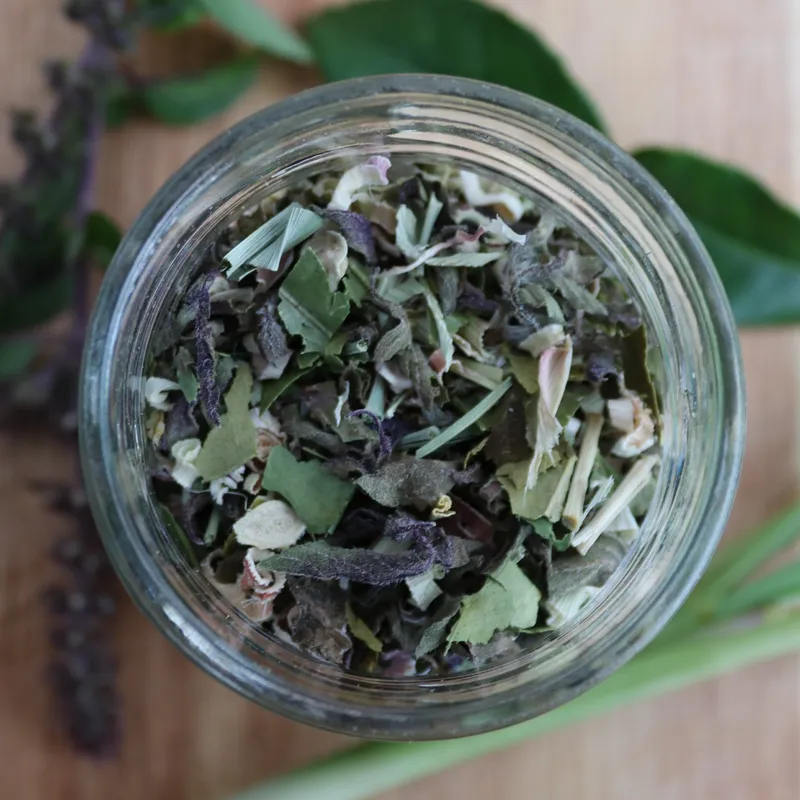 Thai Lime Sunrise: Artisan Herbal Tea - alternate