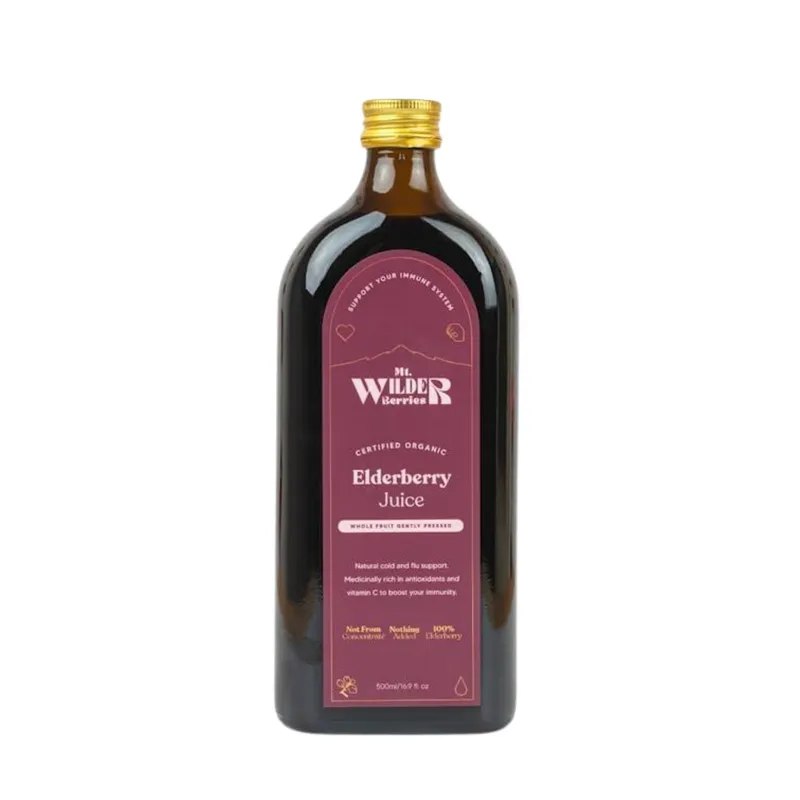 Elderberry Juice - Organic, 500ml