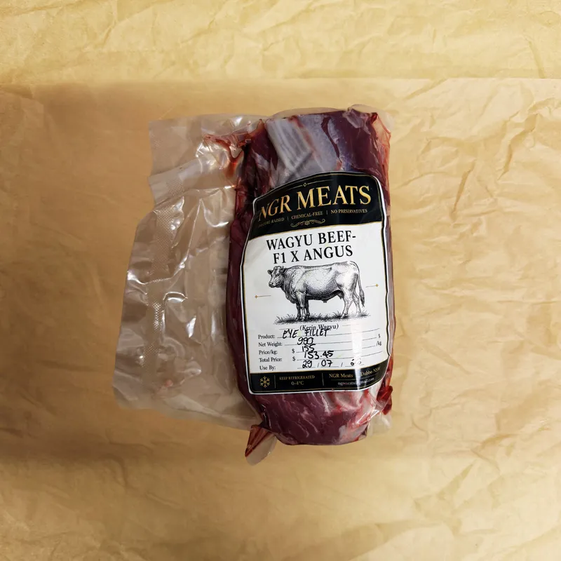 Eye Fillet - Wagyu F1 x Angus - alternate