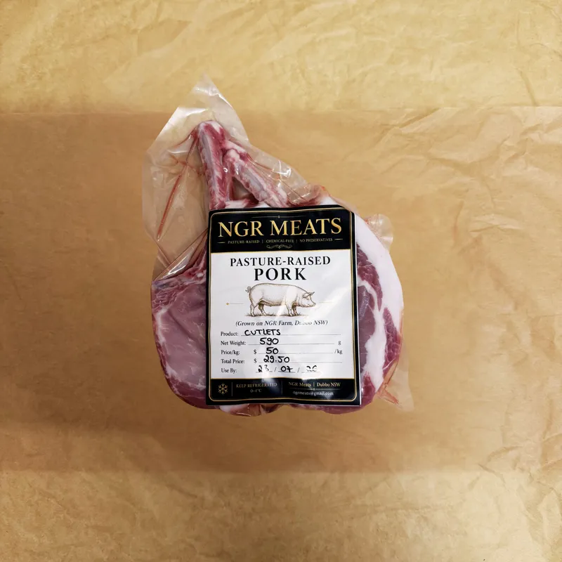 Pork Cutlet - Heritage, Pasture Raised