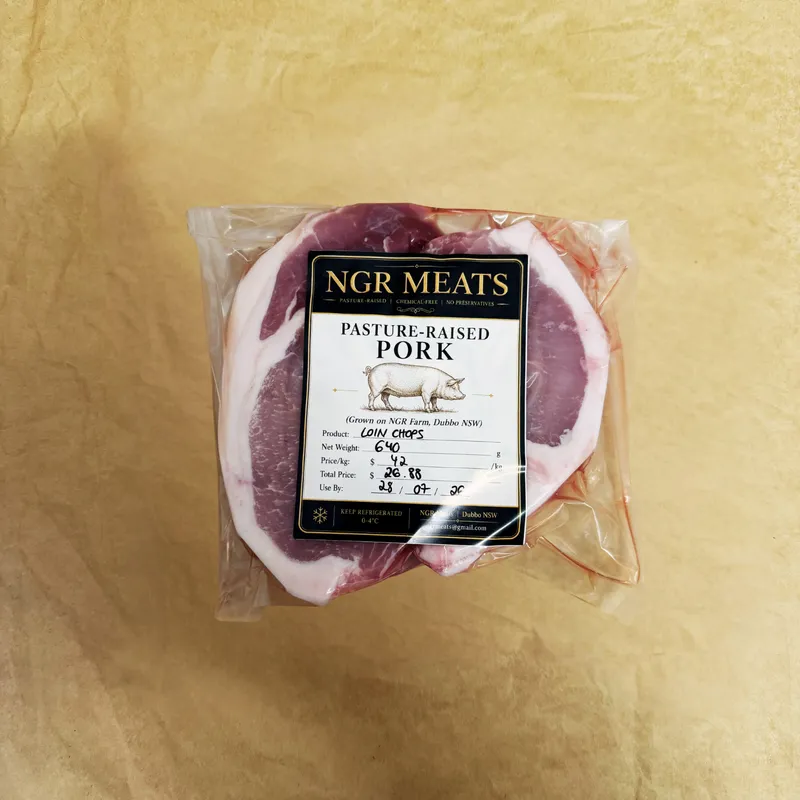 Pork Loin Chops - Heritage, Pasture Raised