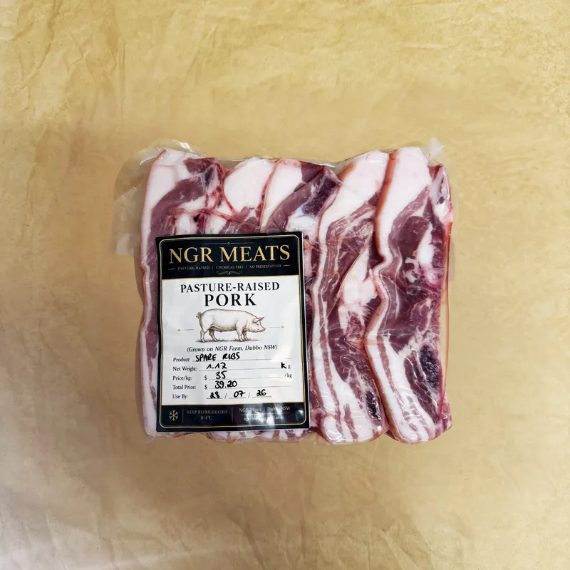 Pork Spare Ribs - Heritage, Pasture Raised
