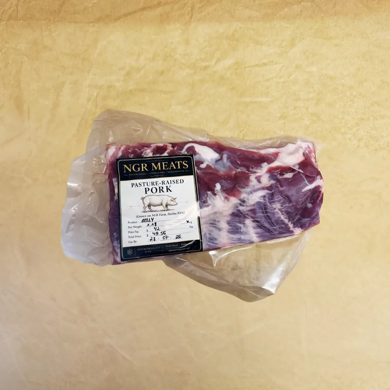 Pork Belly - Heritage, Pasture Raised