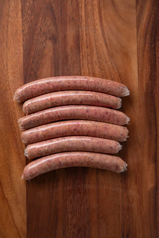 Thin Beef Sausages - Rachel's Farm, 1kg