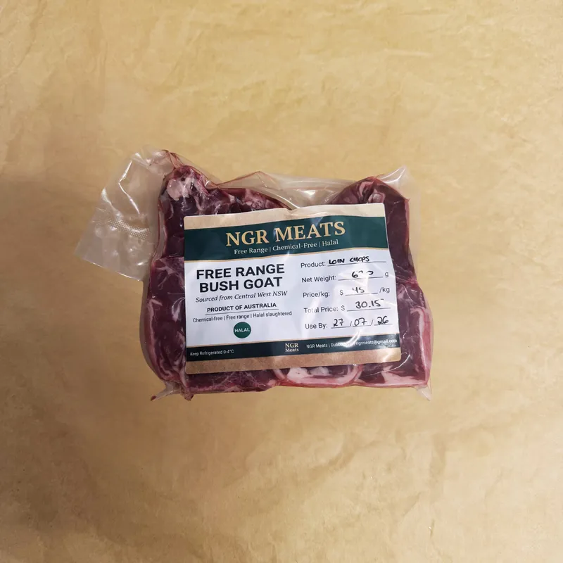 Goat Loin Chops - Wild Bush
