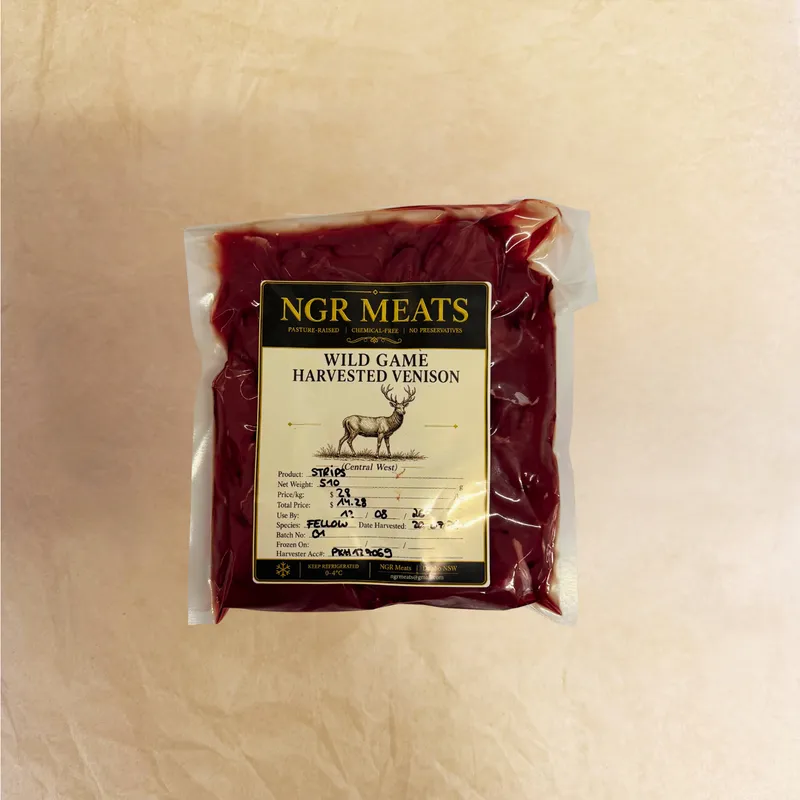 Venison Strip Cuts - Wild