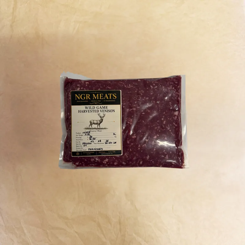 Venison Mince - Wild