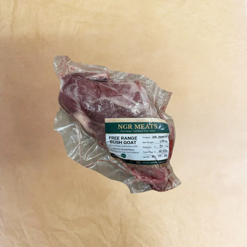 Goat Leg - Wild Bush (Bone In)