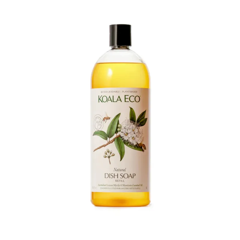 Dish Soap - Lemon Myrtle & Mandarin, 1L Refill