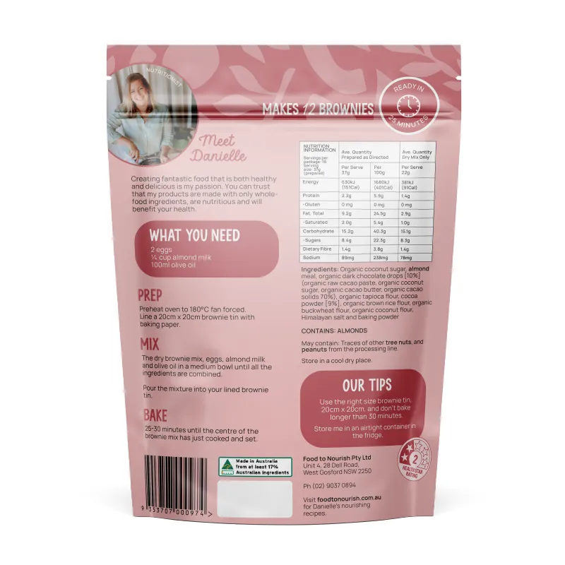 Baking Mix - Chocolate Brownie, 350g - alternate