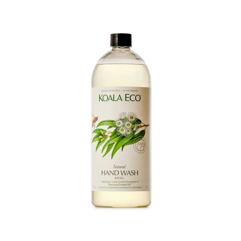Hand Wash - Lemon, Eucalyptus & Rosemary, 1L Refill