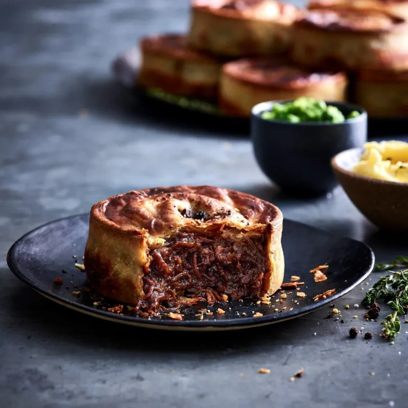 Brisket Pie - Rachel's Farm Regenerative Beef, 2 Pack 470g