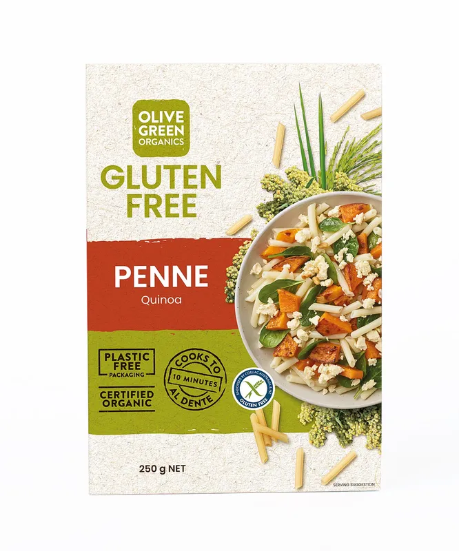 Penne - Organic Gluten Free, Quinoa & Rice, 2 x 250g