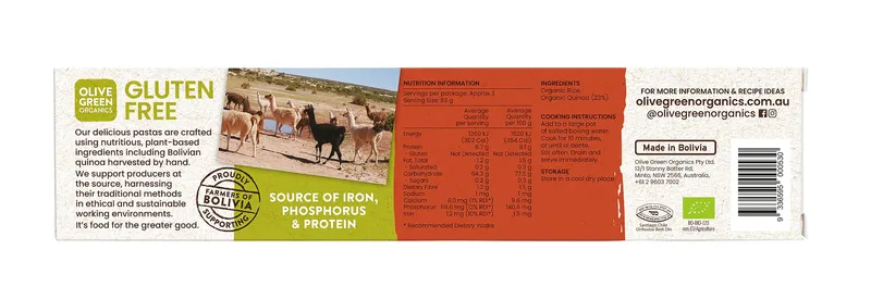 Spaghetti - Organic Gluten Free, Quinoa & Rice, 2 x 250g - alternate