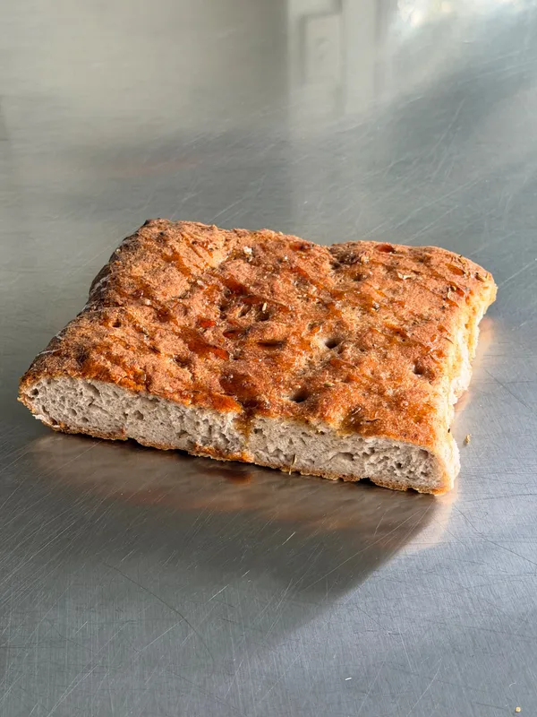 Focaccia - Buckwheat Sourdough, 1/2 Slab 500g - alternate