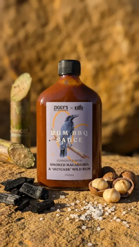 BBQ Sauce - Smoked Macadamia & Outcask Rum - alternate